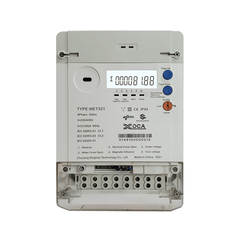 Single Phase Sts Dlms Remote Control Enery Meter Multimeter